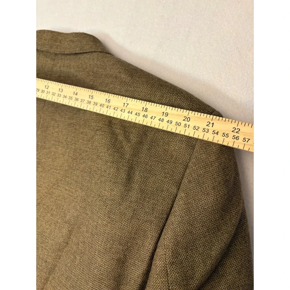 Jos. A. Bank Travelers Collection Brown Textured Two Button Blazer Sport Coat